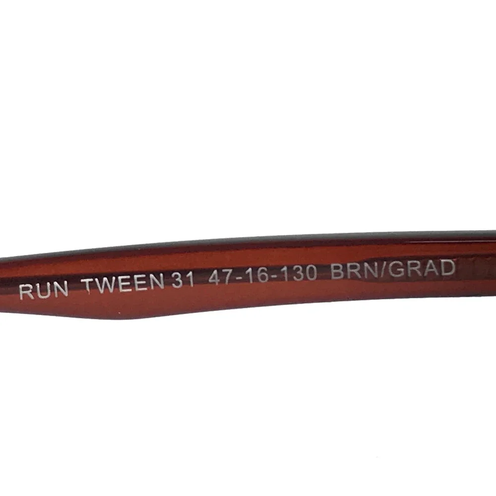 Runway Tween Eyeglasses Frames RUN TWEEN 31 BRN/GRAD Brown Gradient 47-16-130